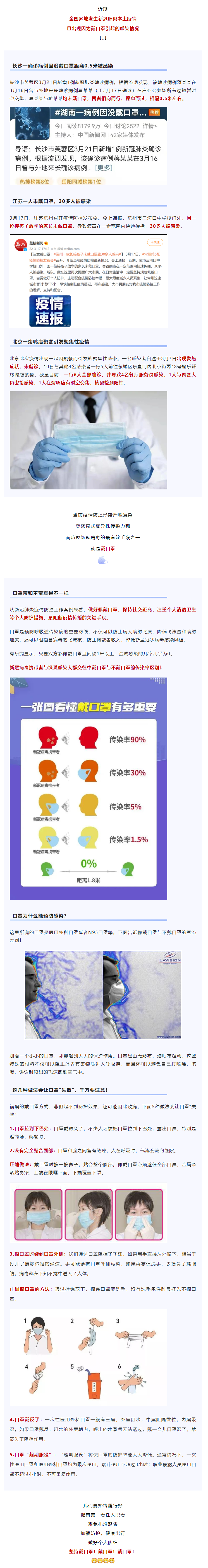 【疫情防控不松懈】距離0.5米被感染！戴口罩真的很重要！.png
